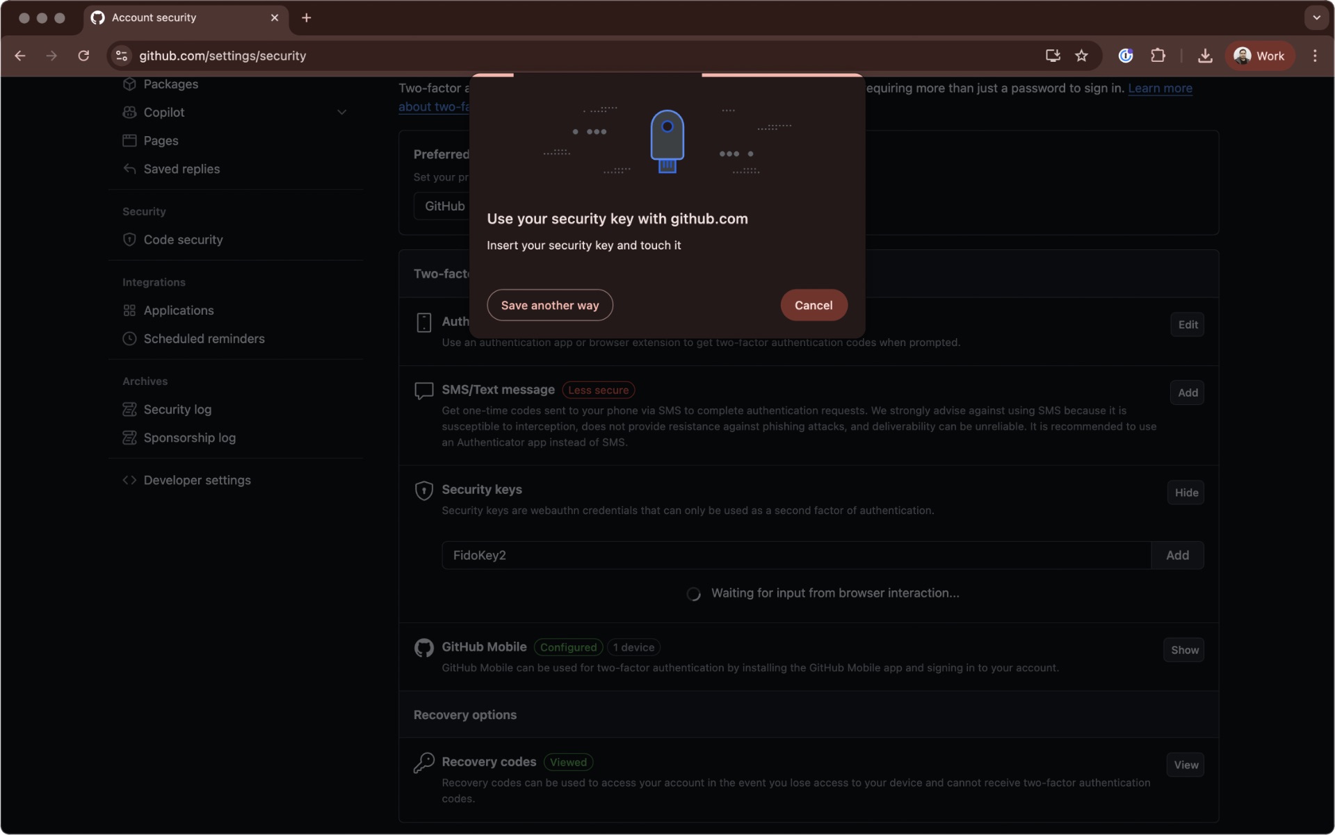 yubikeys gh setup